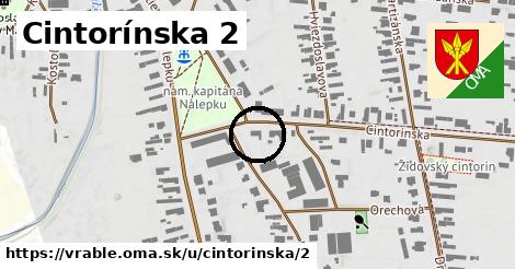 Cintorínska 2, Vráble