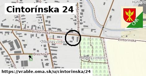 Cintorínska 24, Vráble