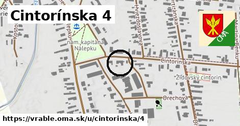 Cintorínska 4, Vráble