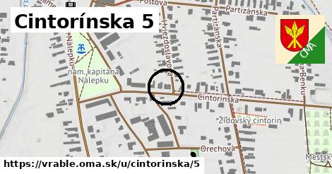 Cintorínska 5, Vráble