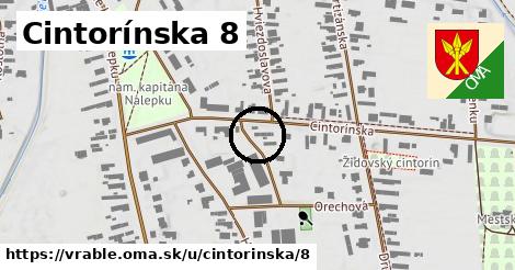 Cintorínska 8, Vráble