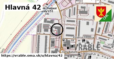 Hlavná 42, Vráble