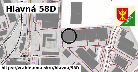 Hlavná 58D, Vráble