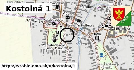 Kostolná 1, Vráble