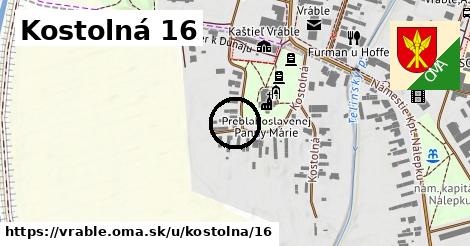 Kostolná 16, Vráble