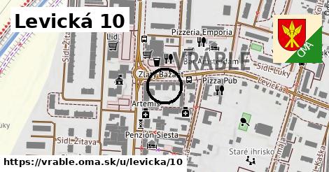 Levická 10, Vráble