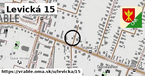 Levická 15, Vráble