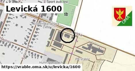 Levická 1600, Vráble