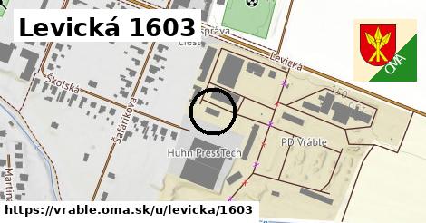 Levická 1603, Vráble