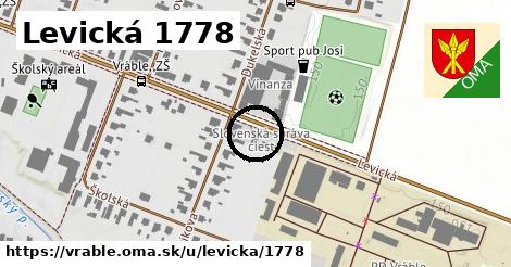 Levická 1778, Vráble