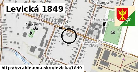 Levická 1849, Vráble