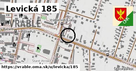 Levická 185, Vráble