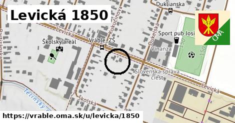 Levická 1850, Vráble