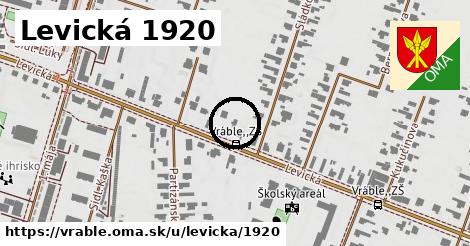 Levická 1920, Vráble