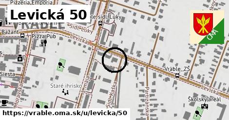 Levická 50, Vráble