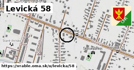 Levická 58, Vráble