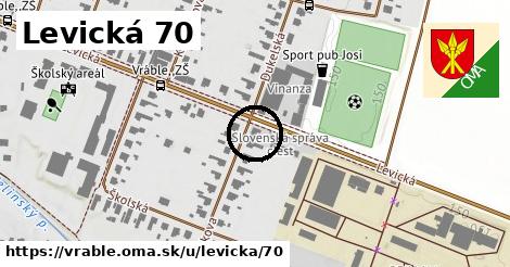 Levická 70, Vráble