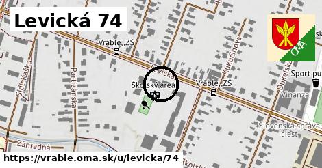 Levická 74, Vráble