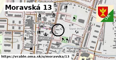 Moravská 13, Vráble