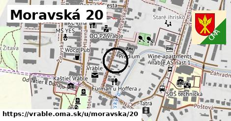 Moravská 20, Vráble