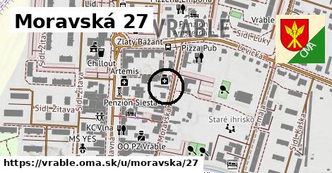 Moravská 27, Vráble