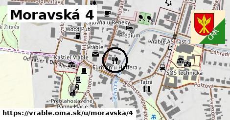 Moravská 4, Vráble