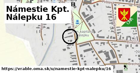 Námestie Kpt. Nálepku 16, Vráble