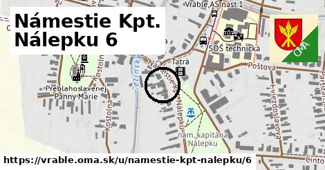 Námestie Kpt. Nálepku 6, Vráble