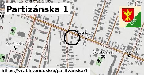 Partizánska 1, Vráble