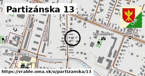 Partizánska 13, Vráble