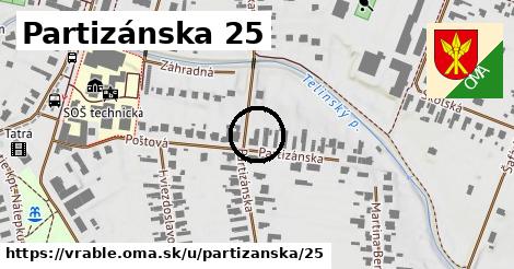 Partizánska 25, Vráble