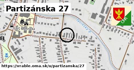 Partizánska 27, Vráble