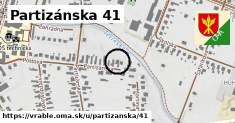 Partizánska 41, Vráble