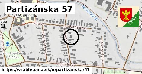 Partizánska 57, Vráble
