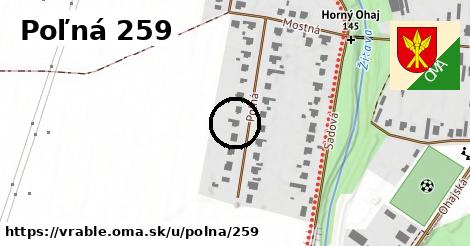 Poľná 259, Vráble