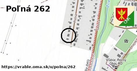 Poľná 262, Vráble