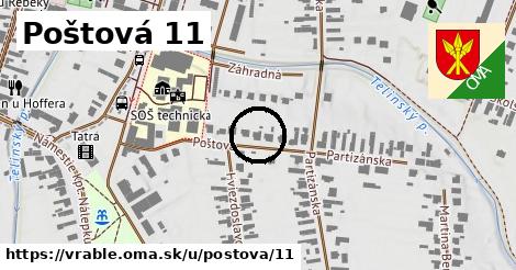 Poštová 11, Vráble