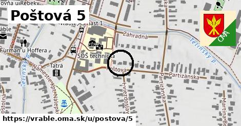 Poštová 5, Vráble