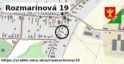 Rozmarínová 19, Vráble