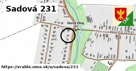 Sadová 231, Vráble