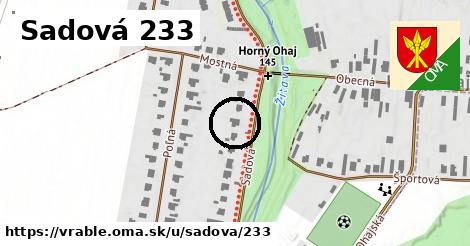 Sadová 233, Vráble