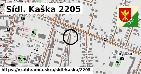 Sídl. Kaška 2205, Vráble