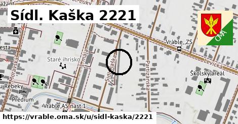 Sídl. Kaška 2221, Vráble