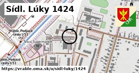 Sídl. Lúky 1424, Vráble