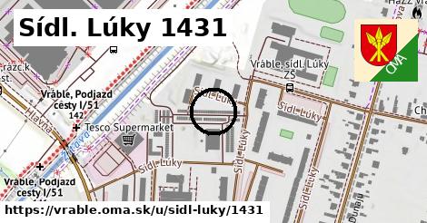 Sídl. Lúky 1431, Vráble