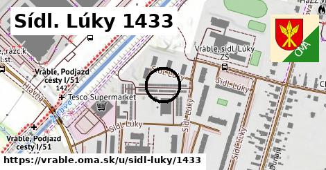 Sídl. Lúky 1433, Vráble