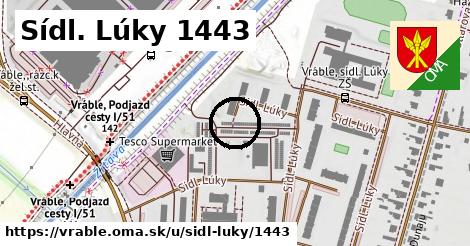 Sídl. Lúky 1443, Vráble