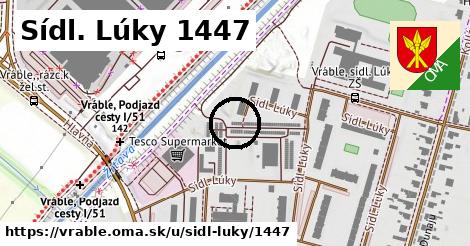 Sídl. Lúky 1447, Vráble