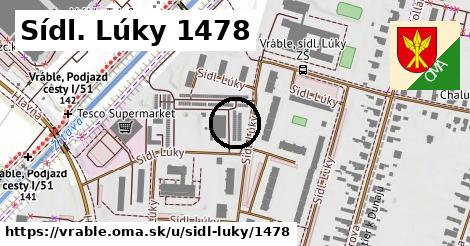 Sídl. Lúky 1478, Vráble