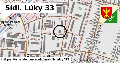 Sídl. Lúky 33, Vráble